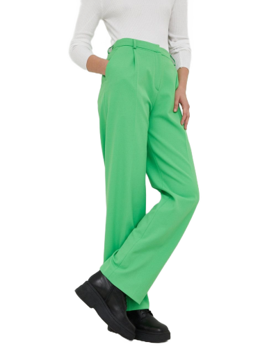 Hlače i traperice Samsoe Samsoe Paola Trousers Zelena | F22300152