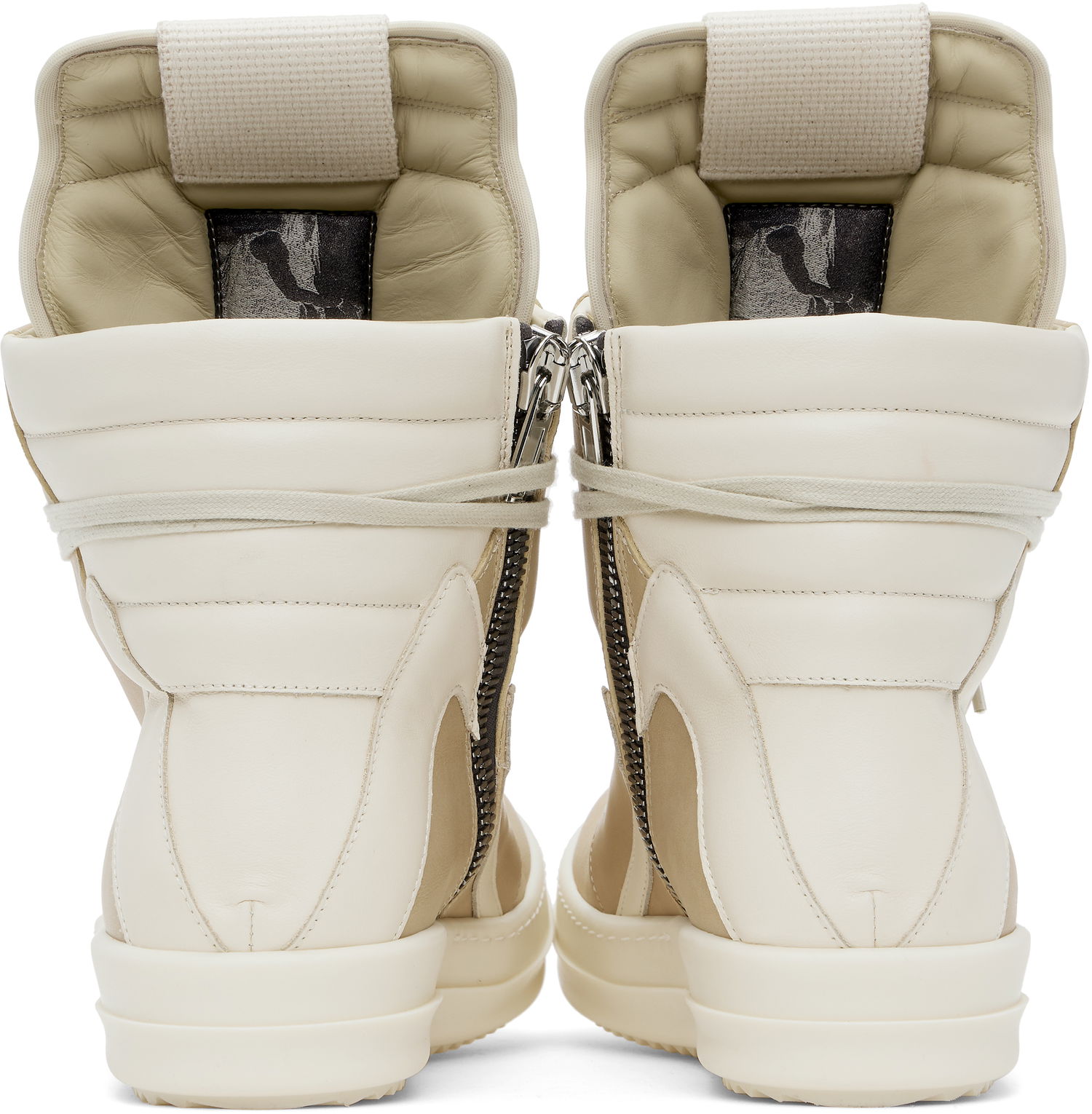 Tenisice i cipele Rick Owens Rick Owens Hollywood Geobasket Bež | RR01E5894 LCHLCO, 1