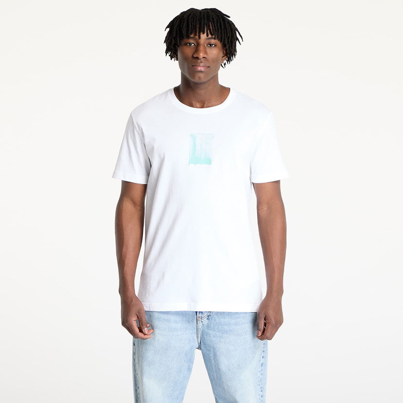 Majica kratkih rukava CALVIN KLEIN Calvin Klein Jeans Men's Brush Stroke Graphic T-Shirt Bijela | J30J327522 YAF