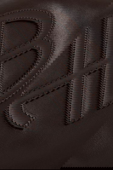 Tote bag Anine Bing Leo Embossed Leather Tote Bag Smeđa | A.13.11841, 3