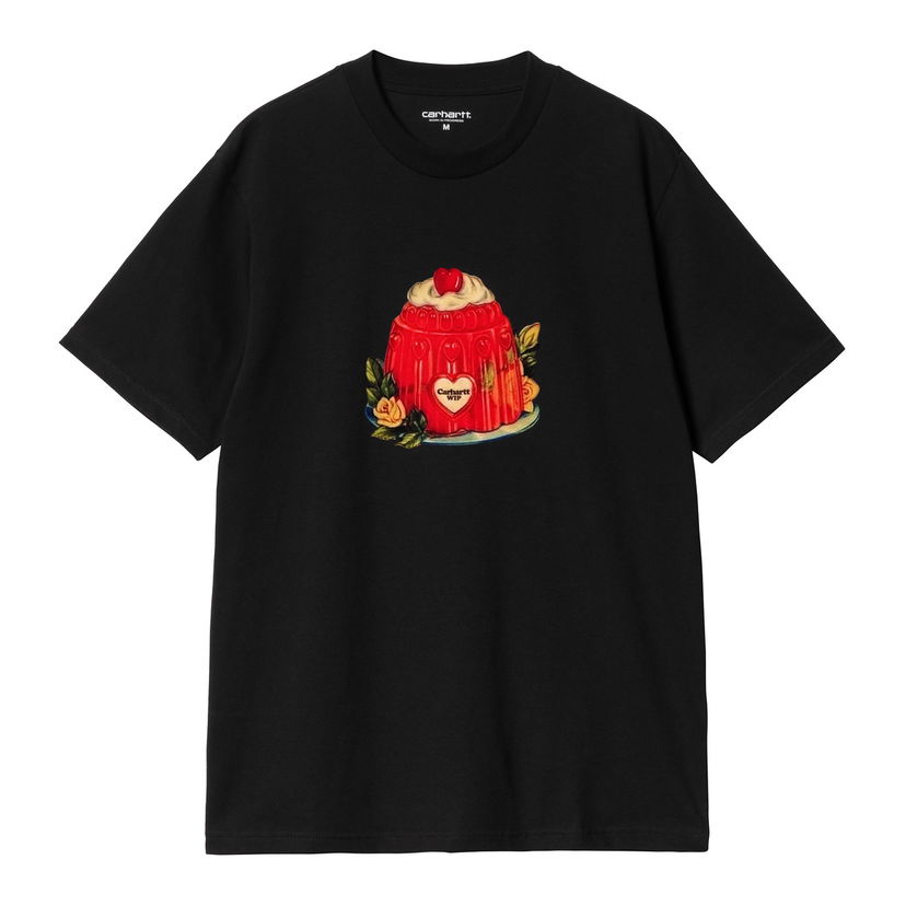 Majica kratkih rukava Carhartt WIP Short Sleeve Pudding Graphic T-Shirt Crna | I034434_9