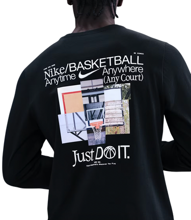 Majica kratkih rukava Nike Starting 5 Longsleeve Crna | hv1770-010, 3