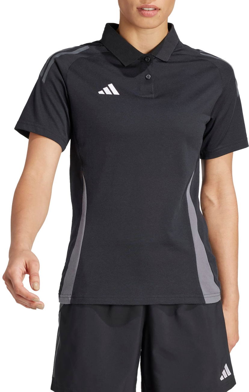 Polo majica adidas Originals adidas TIRO24 C POLO W Crna | ip1873