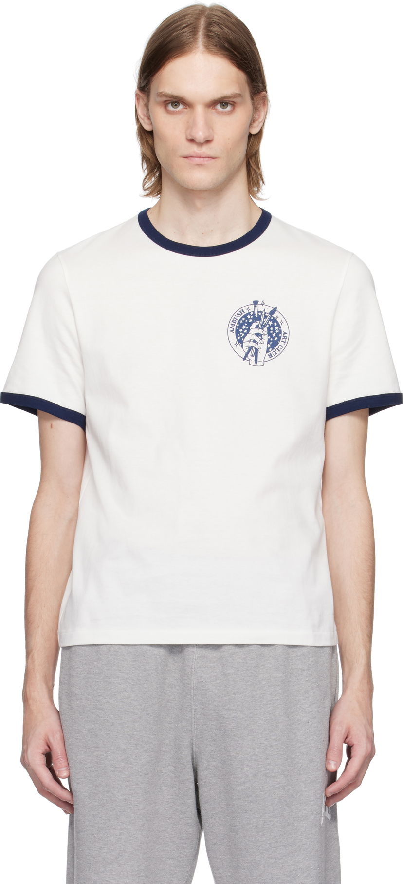 Majica kratkih rukava Ambush AMBUSH 'Art Club' T-Shirt Bijela | 12115326