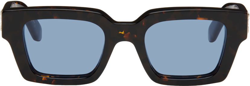 Sunčane naočale Off-White Off-White Virgil Square Sunglasses Smeđa | OERI008C99PLA0046045