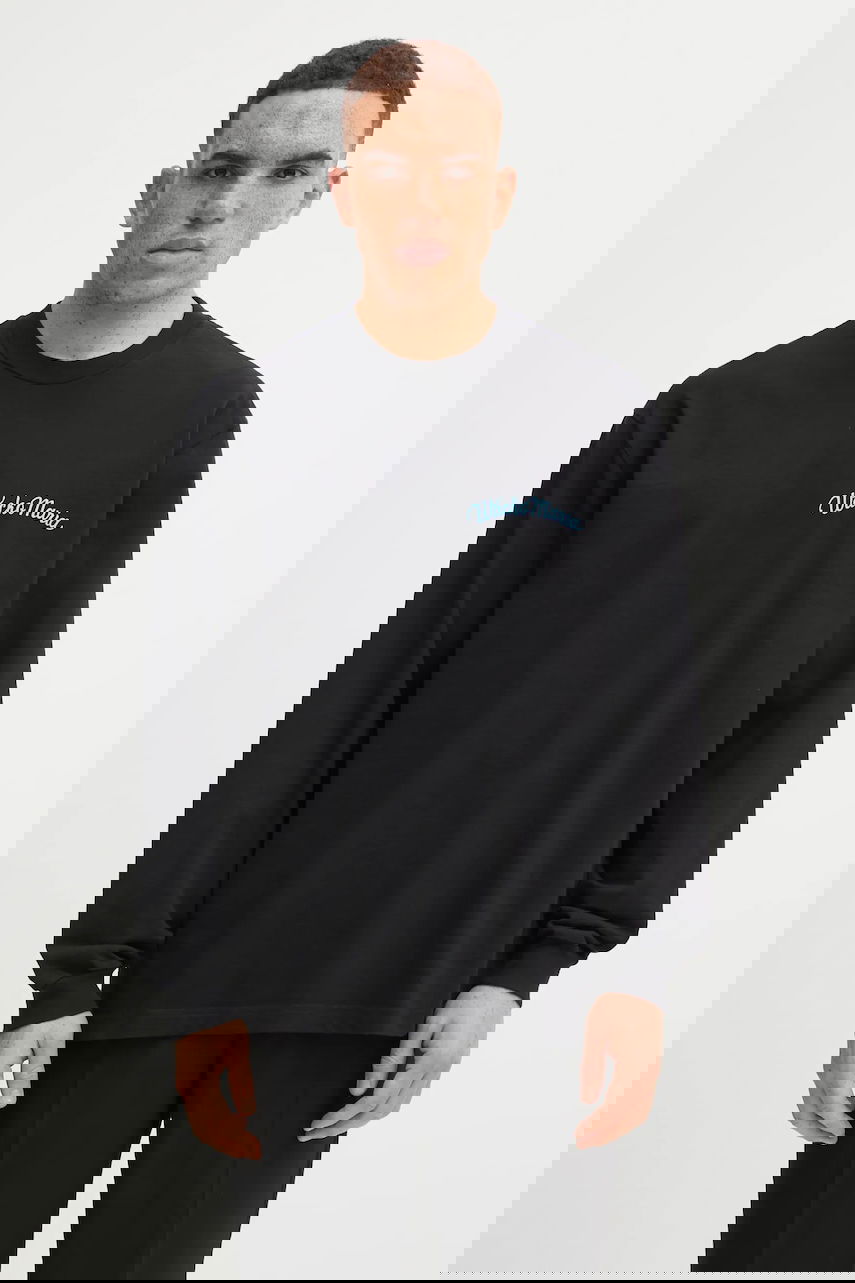 Majica kratkih rukava WACKO MARIA Wacko Maria Long-sleeved Printed T-shirt Crna | 25FW.WMT.LT05, 0