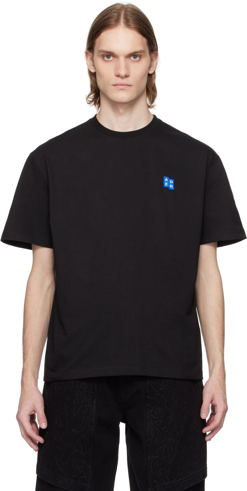 Majica kratkih rukava ADER ERROR ADER error Sig TRS Tag 01 T-Shirt Crna | BO42FYTS0101BK