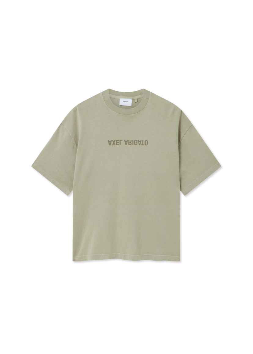 Majica kratkih rukava AXEL ARIGATO Distort Washed T-Shirt Zelena | A3118006