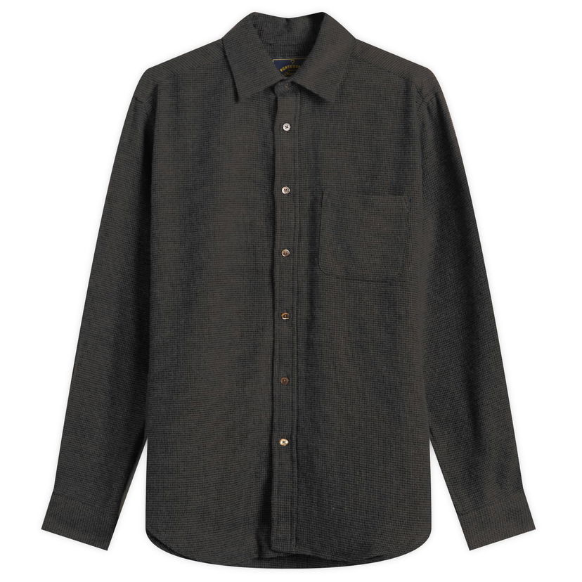 Košulja Portuguese Flannel Sounds Micro Check Shirt, Size Small Siva | AW25069-BRN