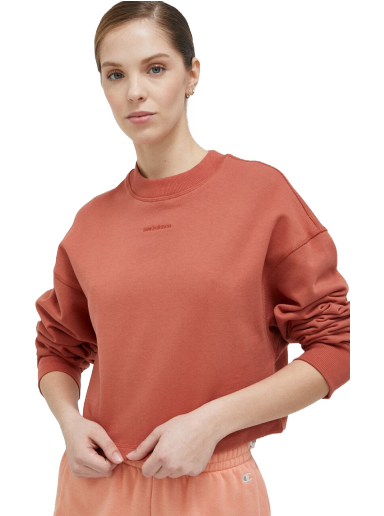 Dukserice New Balance Crewneck Sweatshirt Crvena | WT23555MHY