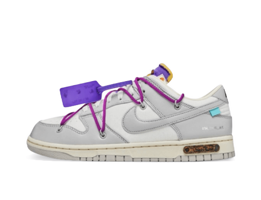 Tenisice i cipele Nike Off-White x Dunk Low ''Lot 28 of 50'' Bijela | DM1602-111