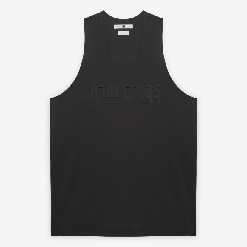 Majica bez rukava adidas Performance Fear of God Athletics Quickdry Jersey Performance Tank Top Crna | JZ4905