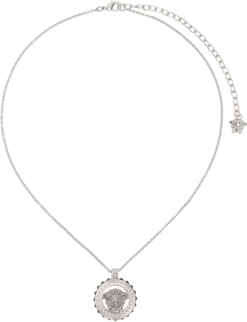 Ogrlica Versace Versace Crystal Medusa '95 Pendant Necklace Metalik | 1017809_1A00621