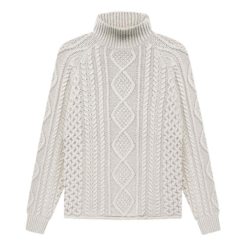 Džemper Fear of God Essentials Knit Turtleneck Siva | FOG-SS22-104