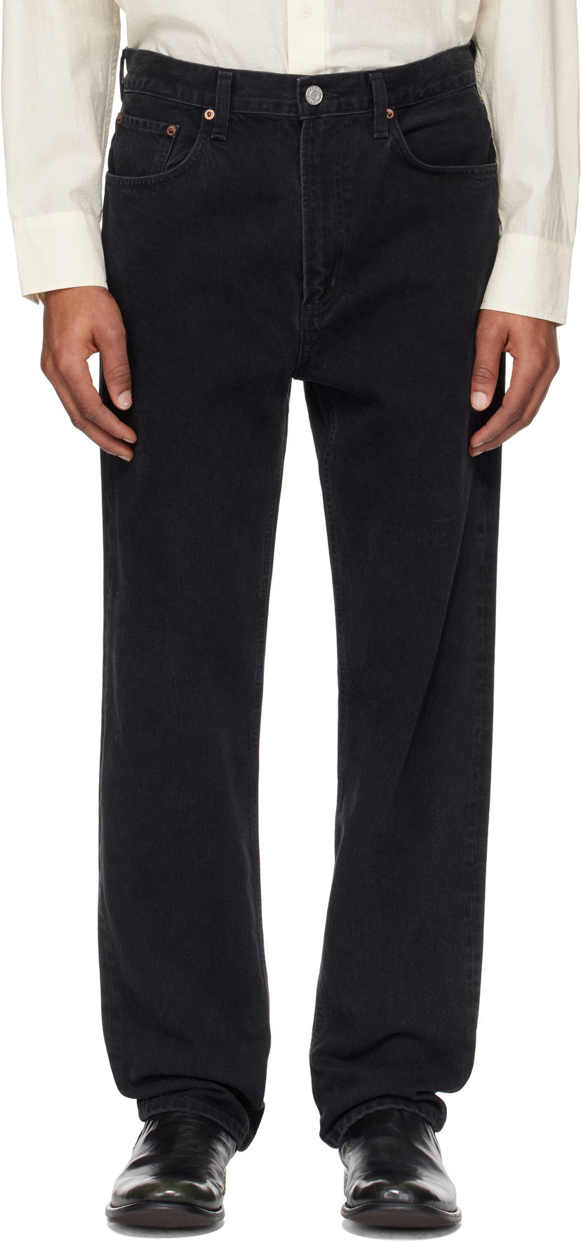 Jeans AGOLDE AGOLDE Waldon Jeans Crna | A673-1683