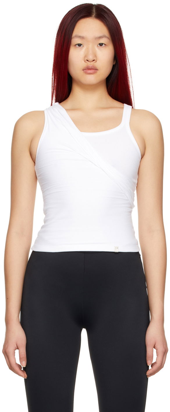Majica bez rukava 1017 ALYX 9SM Twist Detail Tank Top Bijela | AAWSH0147FA02.S22