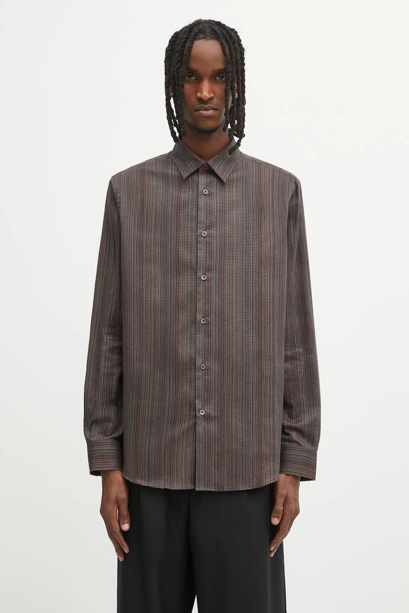Košulja Paul Smith Paul Smith Striped Shirt with Classic Collar, Regular Fit Višebojno | M1R.901U.T02794