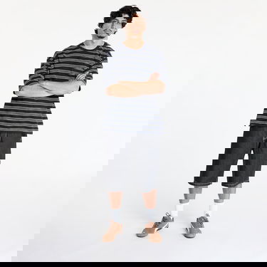 Majica kratkih rukava CALVIN KLEIN Calvin Klein Jeans Men's Short Sleeve Stripe Relaxed T-Shirt Tamnoplava | LV04RC240G CHW, 3