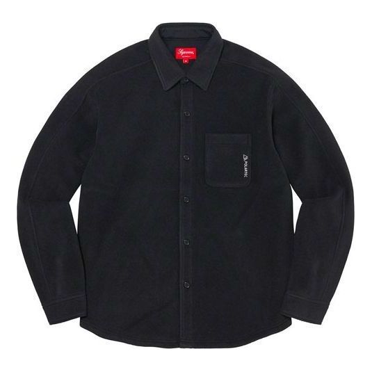 Košulja Supreme Polartec Fleece Button-Up Shirt Crna | SUP-FW21-358, 0