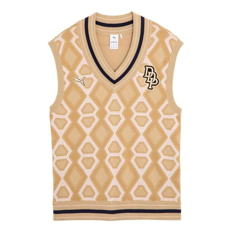 Prsluk Puma Dapper Dan Knit Vest Bež | 539803-89