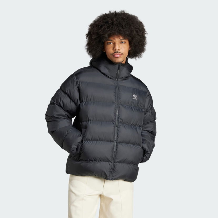Pernata jakna adidas Performance Tonal Hooded Puffer Jacket Crna | IY3396