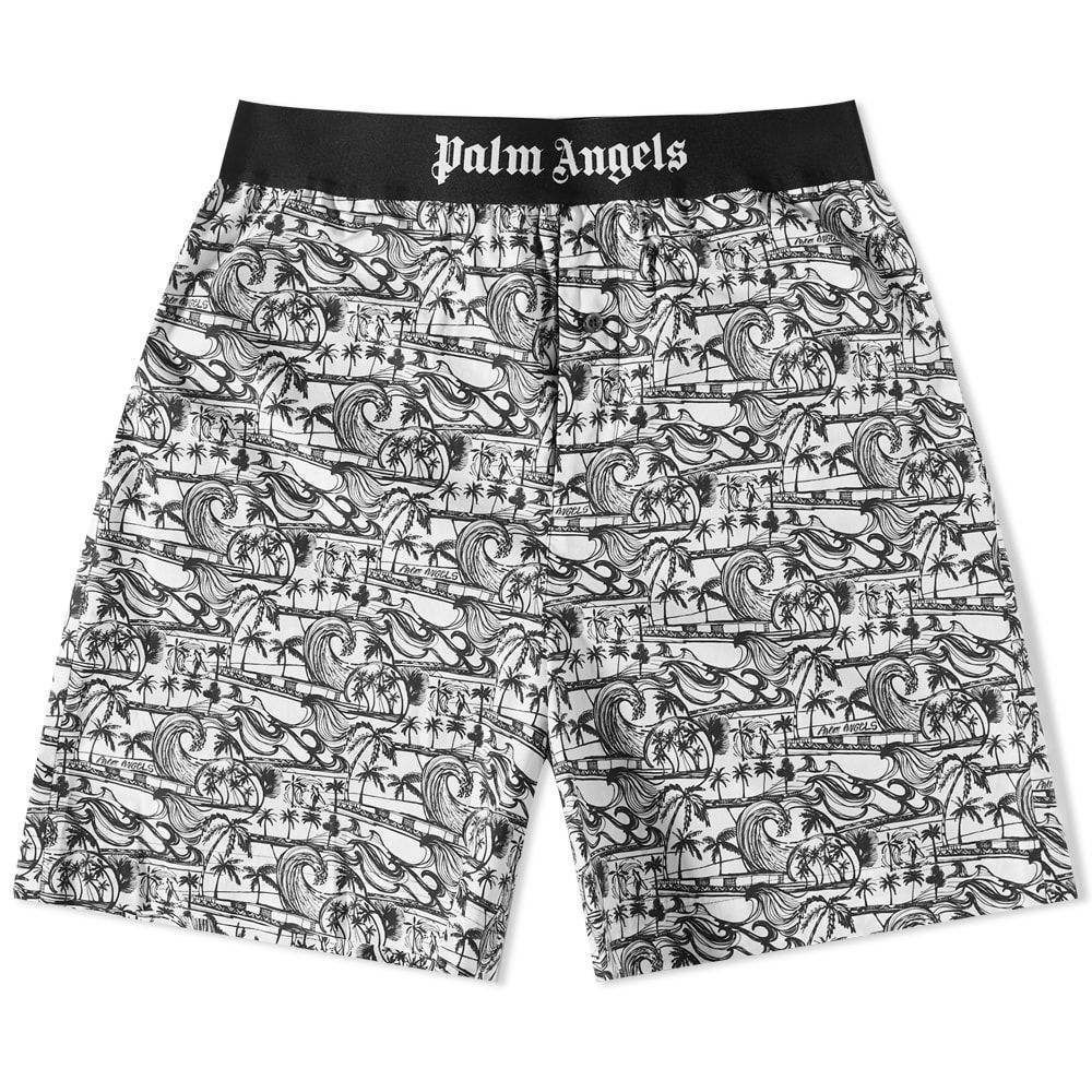 Kratke hlače Palm Angels Waves Easy Short Višebojno | PMCB044S23FAB0040110, 0
