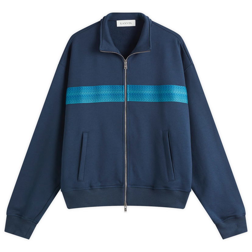 Dukserice LANVIN Lanvin Curb Zipped Track Jacket Plava | RM-JA0082-J212-P25-281