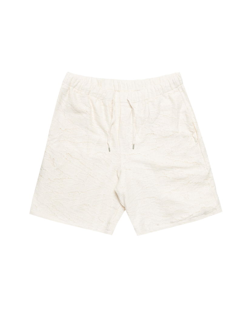 Kratke hlače Arte Antwerp Arte Antwerp Crochet Shorts Bijela | SS25-234SHO