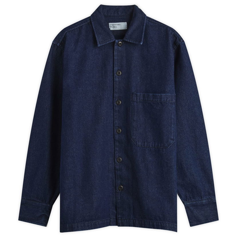 Košulja Universal Works Universal Works Fatigue Overshirt, Size Small Plava | 33158-IND