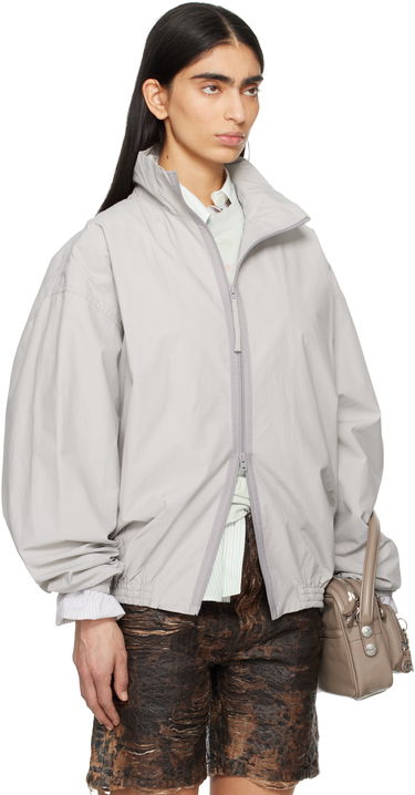 Vjetrovka Acne Studios Acne Studios Logo Zip Up Jacket Siva | B90800-, 1