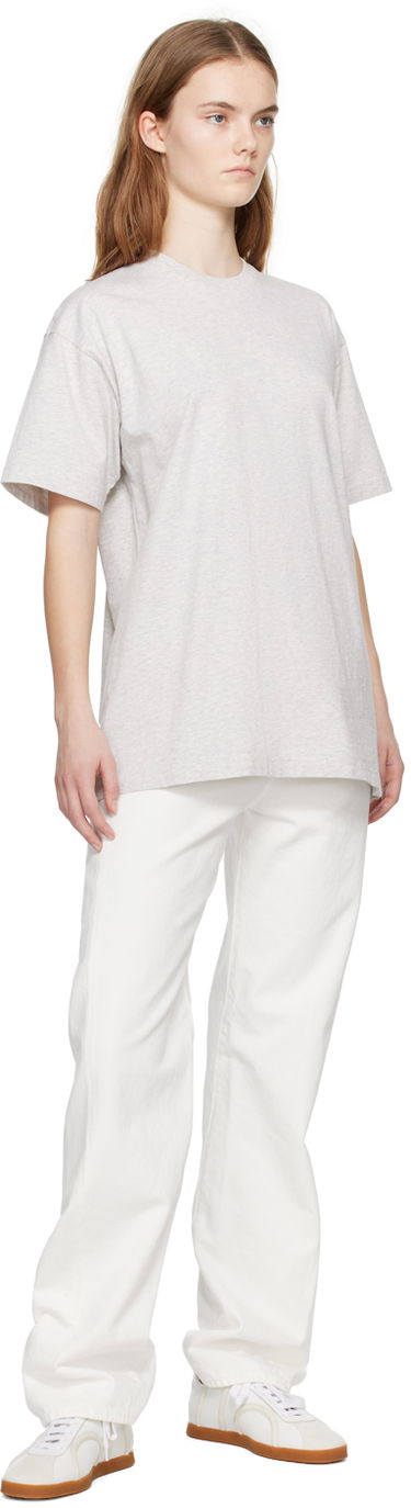 Majica kratkih rukava TOTEME TOTEME Straight T-Shirt Siva | 234-WRT865-FB0092, 3