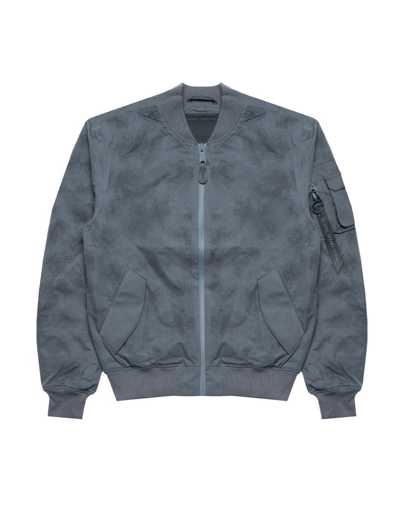 Bomber jakna Alpha Industries Alpha Industries Laser Cut Bomber Jacket Siva | 756121-747