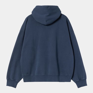 Dukserice Carhartt WIP Hooded Benton Sweatshirt Jupiter garment dyed Tamnoplava | I034589_78, 1