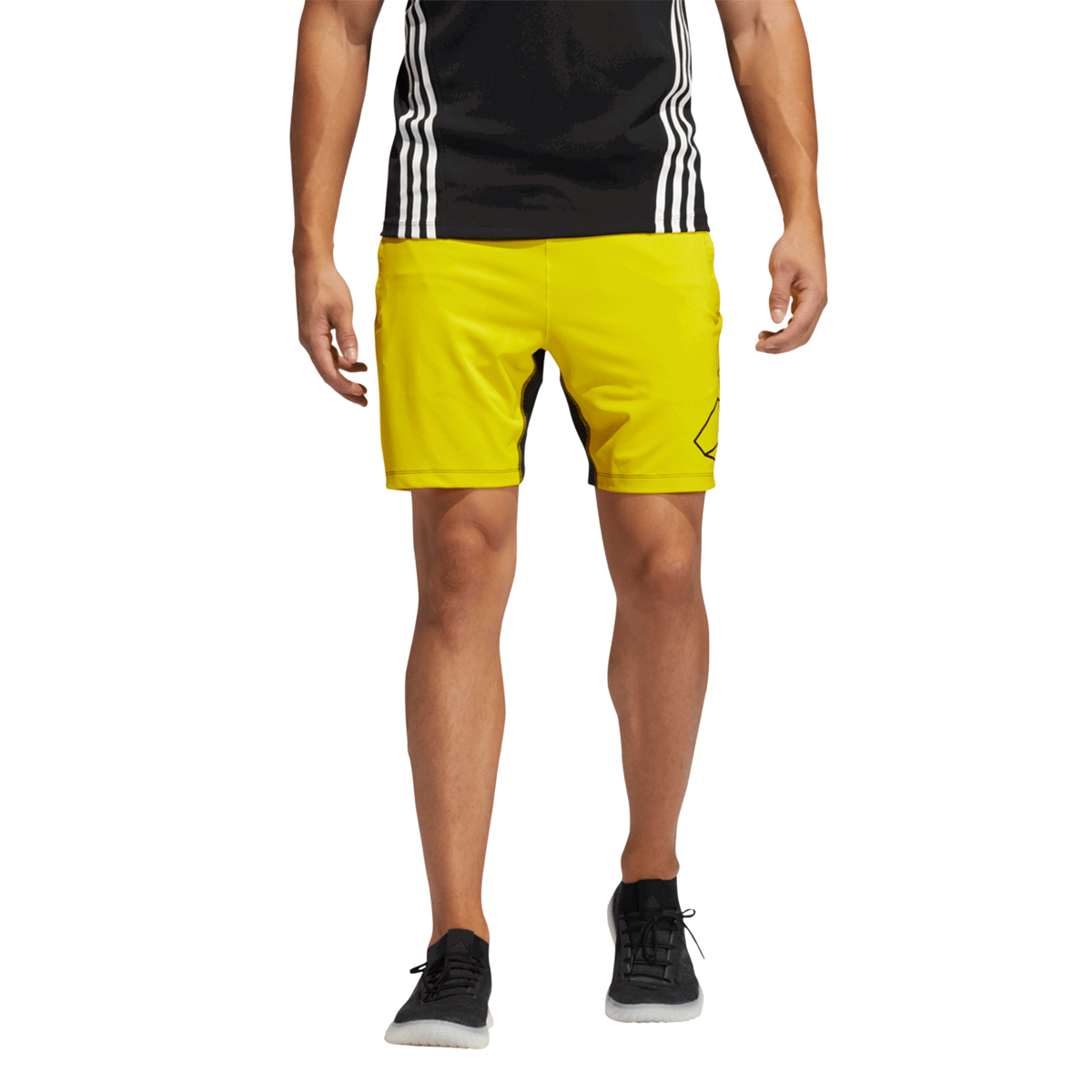 Kratke hlače adidas Originals FB HYPE Athletic Shorts Žuta | GP8890, 0