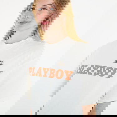 Majica kratkih rukava Footshop Playboy x FTSHP Babe T-Shirt UNISEX Off-White Bijela | FTSHP_528, 12