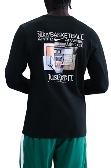 Majica kratkih rukava Nike Starting 5 Longsleeve Crna | hv1770-010, 4