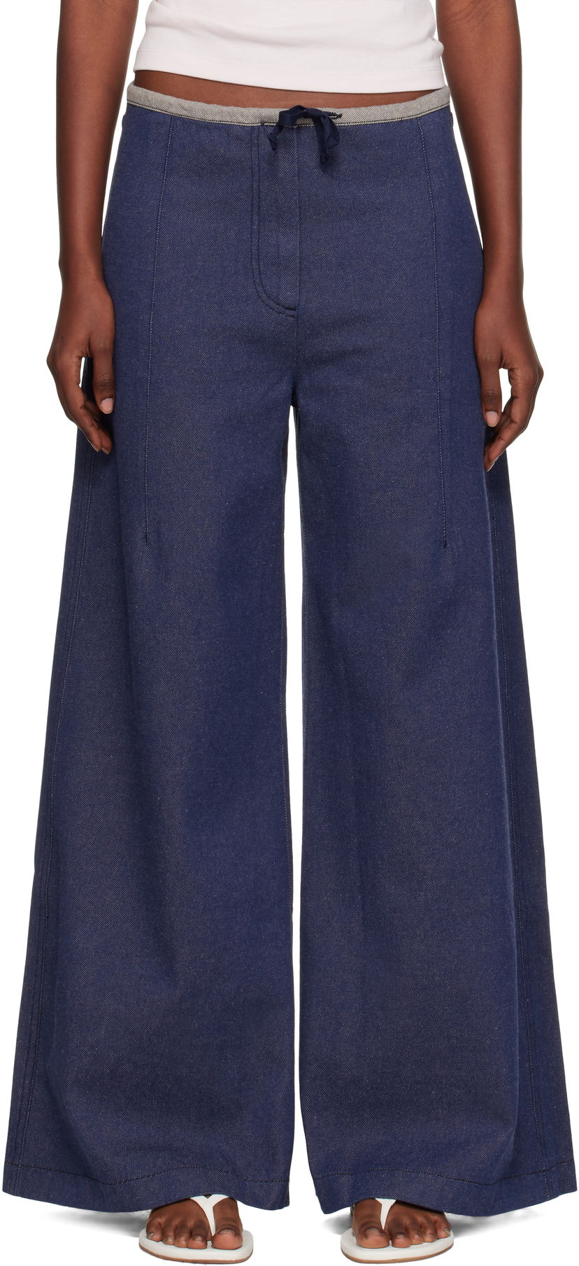 Jeans Baserange Baserange Arthur Loose Fit Jeans Plava | PAALP-DE-AU25