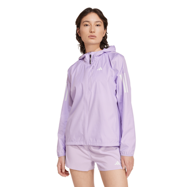 Vjetrovka adidas Originals Own The Run Hooded Windbreaker Ljubičasta | JX2264, 0