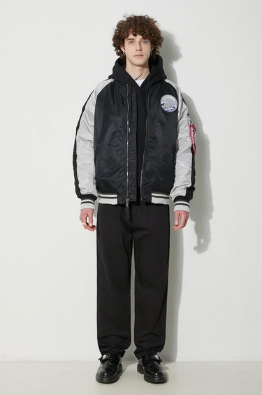 Bomber jakna Alpha Industries Japan Warrior Souvenir Bomber Jacket Crna | 146101, 1