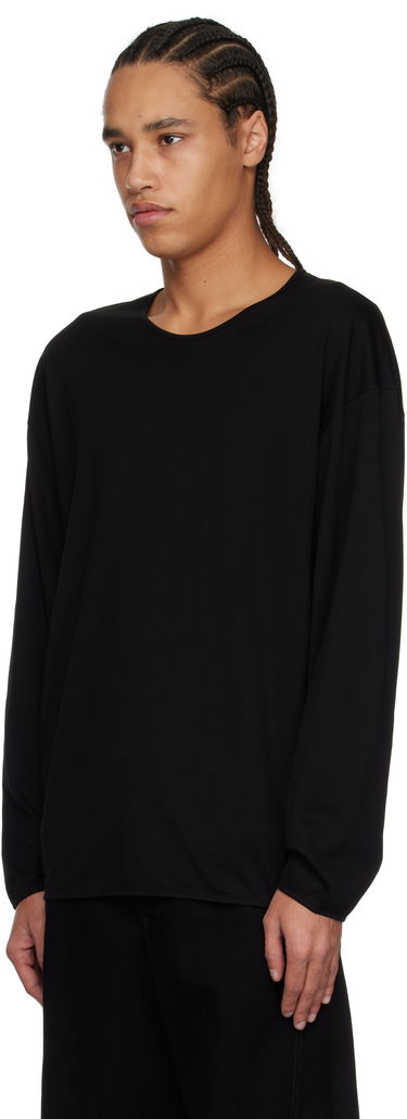 Majica kratkih rukava LEMAIRE Lemaire Relaxed Long Sleeve T-Shirt Crna | TO1375 LJ1018, 3