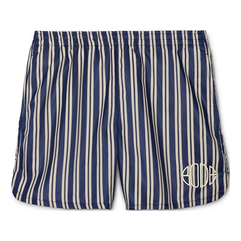 Kupaći kostimi Nike Bode Scrimmage Striped Shorts Plava | FJ0206-122
