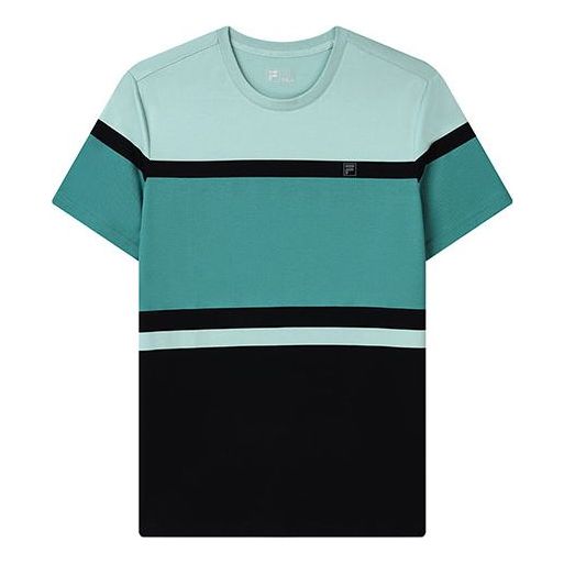 Majica kratkih rukava FILA Colorblock Sports T-Shirt Zelena | F11M132153F-TQ