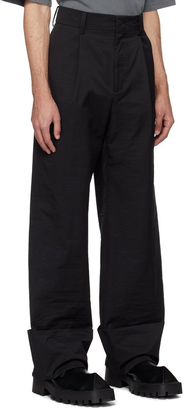 Hlače We11done We11done Roll-Up Trousers Crna | WD-PT0-24-225-M-BK, 1