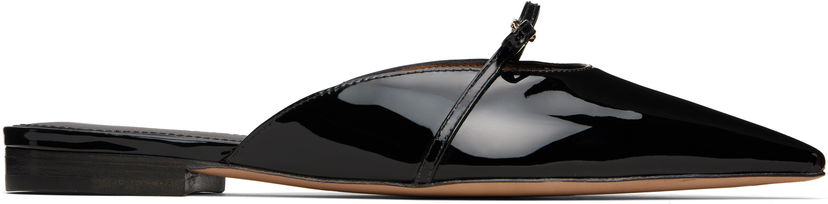 Dodaci FERRAGAMO Ferragamo Giulye Mini Bow Slippers Crna | 781112