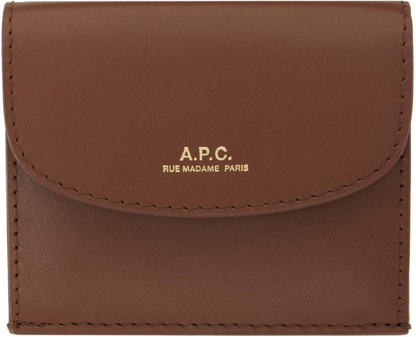 Novčanik A.P.C. Genève Wallet Smeđa | PXBMW-F63483, 0