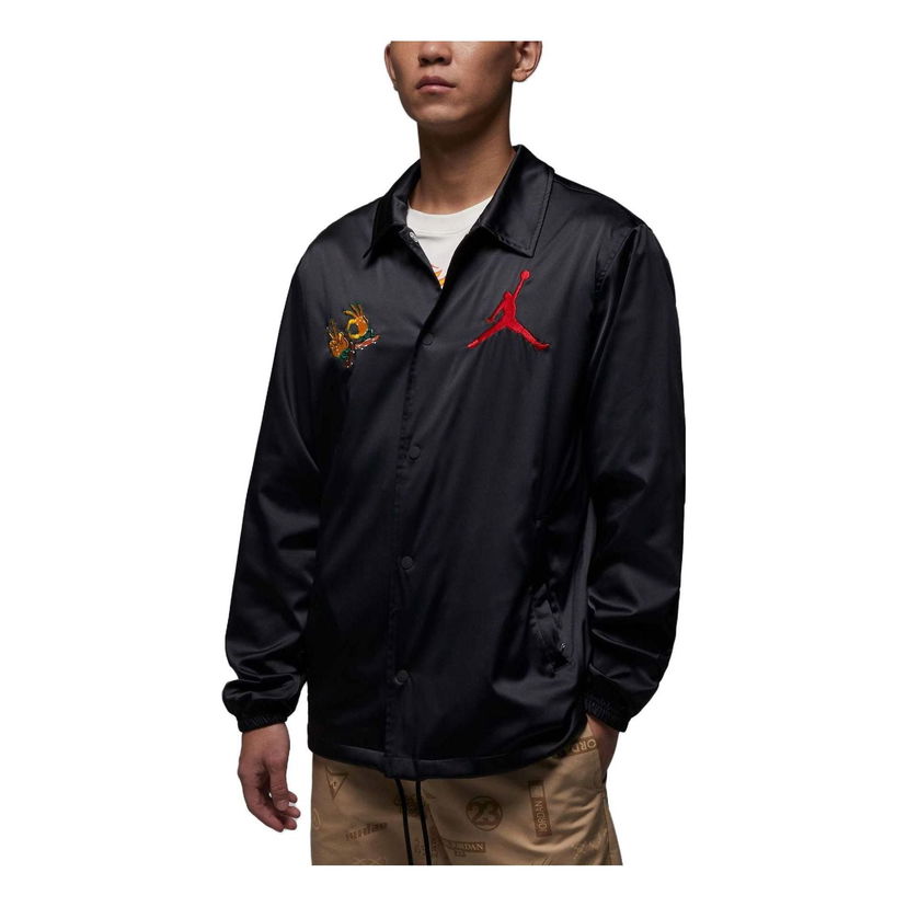 Vjetrovka Jordan Fire Coach Jacket Crna | FJ7709-010