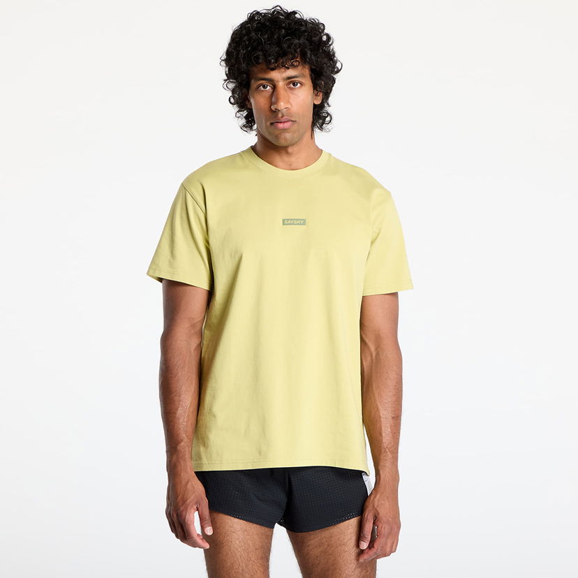 Majica kratkih rukava Saysky SAYSKY Everyday T-Shirt Žuta | NMLSS70C312
