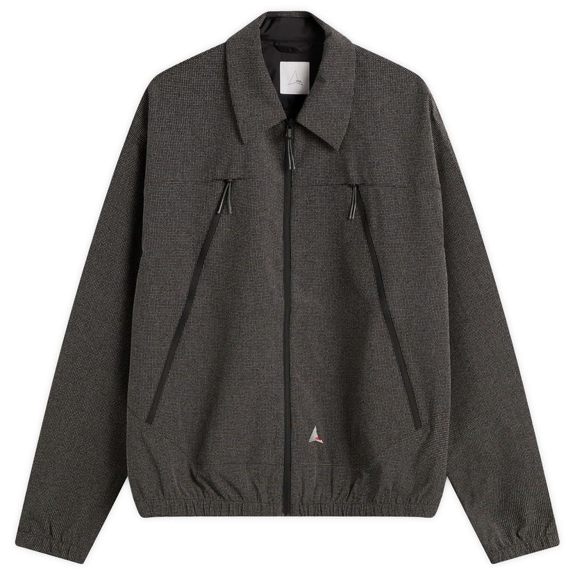 Jakna ROA Lamon Reinforced Technical Zip Up Shirt Siva | RBMW0517FA344-BLK0001