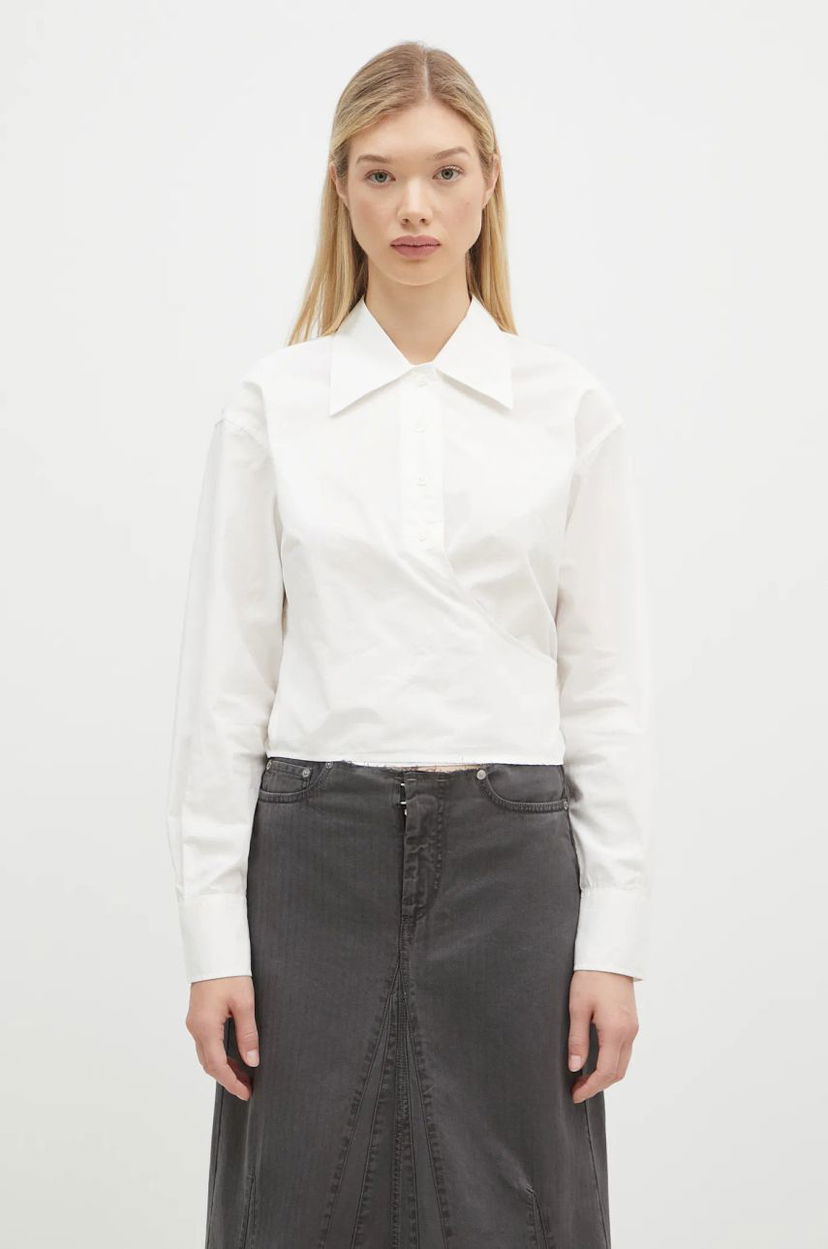 Košulja OUR LEGACY Our Legacy Nannas Shirt Bijela | W4242NW