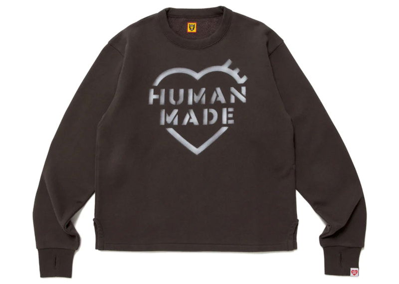 Dukserice Human Made Military Sweatshirt with Graphic Print Smeđa | HM24CS016